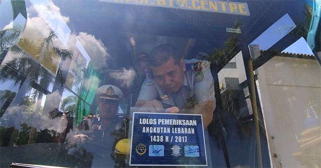 Jelang Lebaran, Dishub Cek Kelaikan Bus Penumpang